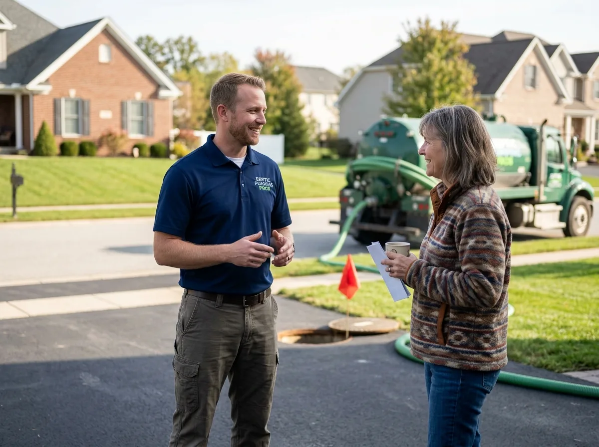 Septic Tank Cleaning in Shirley, IN