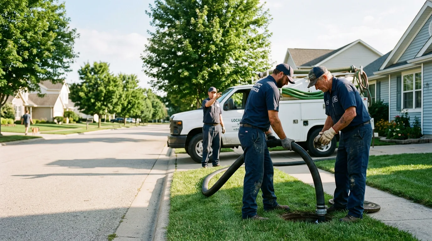 Septic Tank Cleaning in Shirley, IN